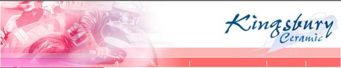 Motorcycle Racing from Kingsbury Ceramic